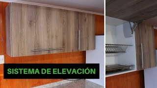 Como hacer un mueble de cocina aéreo  alacena colgante [upl. by Shellie306]