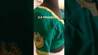 SLR embroideres 9900883305blousestitching halkablouse blouse bridalsareeblouse weddingblouse [upl. by Yruy756]