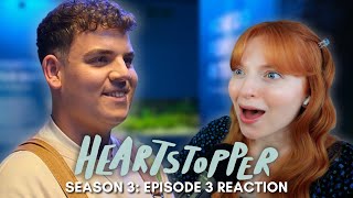 Heartstopper  Season 3 Episode 3 Reaction  We love a mental health focused ep [upl. by Slein]