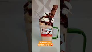 Milkshake de kinder Bueno receita kinderbueno milkshake [upl. by Tennos]