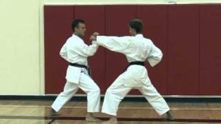 Basic Partner Work Sanbon Kumite Part 1 [upl. by Brawner]