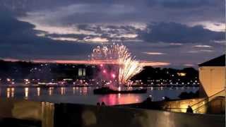 Derry  Londonderry Clipper Festival Closing Fireworks  Summer 2012 [upl. by Tamanaha]