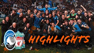 LATALANTA ELIMINA IL LIVERPOOL È SEMIFINALE  AtalantaLiverpool 01  UEL Highlights [upl. by Kulsrud]