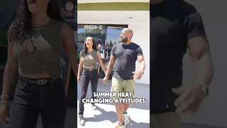 SUMMER HEAT CHANGING ATTITUDES 😩 summerheat couples trending comedy daphniquesprings [upl. by Alletse]