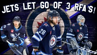 Winnipeg Jets Let Go Of 3 RFAs Jets Fan Reaction [upl. by Eitsim]