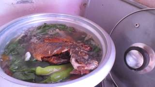 Sinigang na Pritong Tilapia [upl. by Accever]