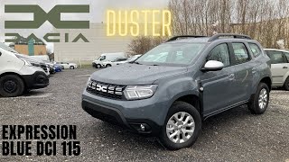 2023 NEW DACIA DUSTER EXPRESSION BLUE DCI 115  PRESENTATION RAPIDE [upl. by Niamreg523]