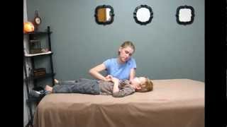 Demonstration on Jamie Davis and Pediatric Acupuncture [upl. by Lian]