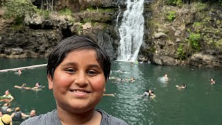 Hawaii North Shore Waimea Valley Falls [upl. by Ataga]