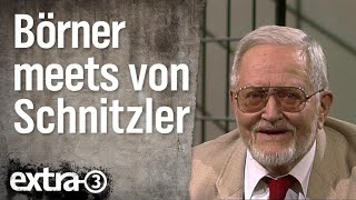 HansJürgen Börner im Gespräch mit Karl Eduard von Schnitzler 1997  extra 3  NDR [upl. by Esta]