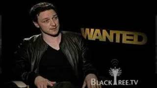 Wanted  Interview w James McAvoy [upl. by Fen]