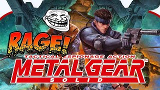 BROKEN CONTROLLER ANGER Metal Gear Solid Rage Montage PS1 [upl. by Harihs621]