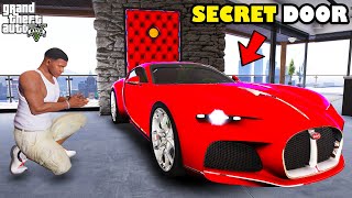 Franklin Opened Secret Door and Found Ultra Rare Car In GTA 5  SHINCHAN and CHOP [upl. by Navi]