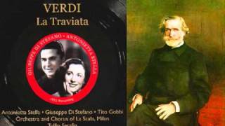 Antonietta Stella amp Giuseppe di Stefano Parigi o cara La Traviata G Verdi [upl. by Bodnar429]