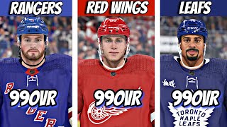 I Made Every Teams Worst Player A 99 Overall In NHL 24 [upl. by Hillhouse]