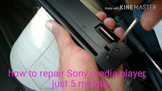 How to repair Sony media player Sony player  by technical gyan  car  any media player [upl. by Dett744]