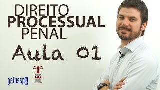 Aula 01  Direito Processual Penal  Sistemas Processuais Penais [upl. by Reimer]