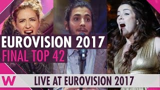 Eurovision 2017 Top 42 Our final top three after rehearsals  wiwibloggs [upl. by Vallie259]