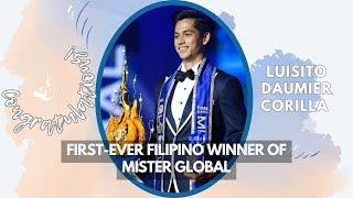 Philippines’ Daumier Corilla Wins Mister Global 2024 [upl. by Ij849]