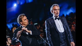 Andrea Griminelli and Andrea Bocelli Crazy Holidays [upl. by Akinot]