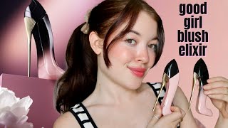 NEW CAROLINA HERRERA GOOD GIRL BLUSH ELIXIR PERFUME REVIEW [upl. by Anrat680]