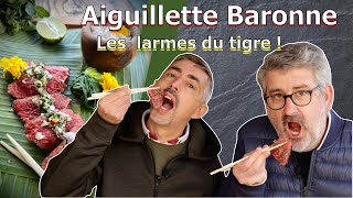 Aiguillette Baronne Wagyu au BBQ  Les larmes du tigre [upl. by Beitch]