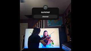 Summer by Vivaldi shorts practice tviolincom [upl. by Nuahsad881]