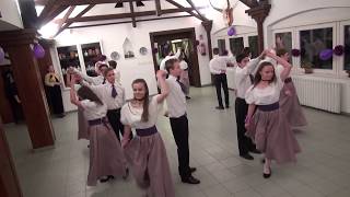 Young Hungarian dancers J Strauss Éljen a Magyar [upl. by Analad]