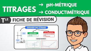 Titrage pHMÉTRIQUE et CONDUCTIMÉTRIQUE 💚 Révisions  Terminale spécialité Chimie [upl. by Oibirot701]