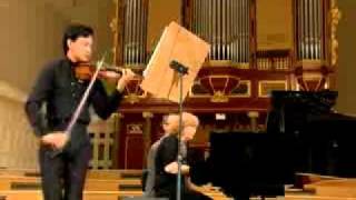 Arata Yumi plays at 14th International Henryk Wieniawski Violin Competition 2011 Stage 2 [upl. by Bowie]