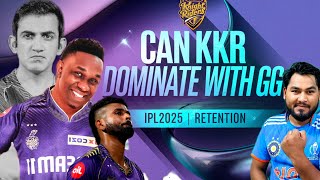 IPL2025 kkr Dominate Again without GG  kkr Retain Players iplretentions kkr [upl. by Bendicty]