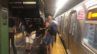 R Train Wrong Railing out of Jay Street MetroTech 072524 [upl. by Romaine]