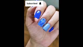 Easy nailart design for beginners💅 shorts nailartathome trendingshorts SaraBeautyCorner [upl. by Elraet738]