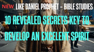 BIBLE STUDIES THE 10 REVEALED KEYS TO DEVELOP AN ENXCELET SPIRIT Like Daniel [upl. by Llerehc]