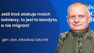 Sytuacja służb mundurowych na granicy okiem doświadczonego dowódcy gen dyw Arkadiusza Szkutnika [upl. by Ahsikym995]