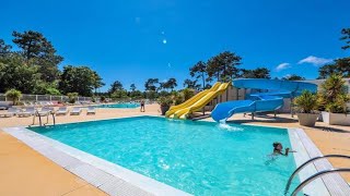 Camping Les Embruns ⭐️⭐️⭐️⭐️ Lège Cap Ferret  Gironde [upl. by Ellezig]