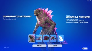 How to Unlock GODZILLA SKIN in Fortnite Chapter 6 EASY [upl. by Enirhtac]