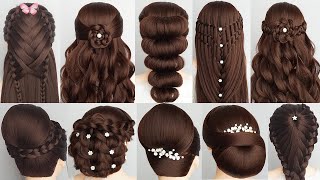 TOP 10 Easy And Unique Hairstyles For Wedding Guest amp Party  Wedding Hairstyles For Ladies [upl. by Picker]