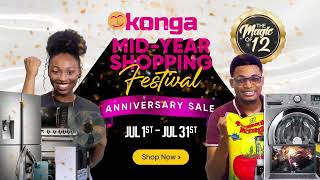 The Konga Anniversary Sale is Live Shop the Best deals on Genuine products this season on Kongacom [upl. by Hoxsie]