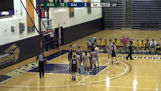 🏀 Gallaudet Mens Basketball 🆚 Keuka 01122020 [upl. by Amsab]