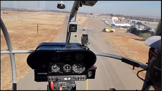 Flight in an Alouette III Helicopter at the SAAF Mobile Deployment Wing in Pretoria Part 4 4K [upl. by Dorweiler]