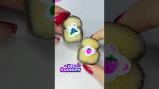 try this💕Easy to make squishy  how to make squishy  fati craft world [upl. by Asserac]