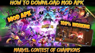 HOW TO MOD APK OF MARVEL CONTEST OF CHAMPIONS  MCOC MOD APK  100 WORKING [upl. by Levenson920]