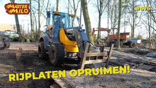 Rijplaten opruimen 676 [upl. by Dunton339]