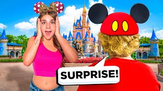 My CRUSH Surprised Me at DISNEYLAND [upl. by Soelch]