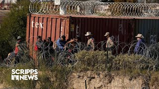 Gods Army protest convoy headed for Southern border [upl. by Miharba879]