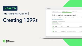 How to create 1099s in QuickBooks Online [upl. by Hindorff123]