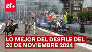 Locomotora adelitas charros y caballos en el Desfile del 20 de Noviembre 2024  N [upl. by Nuncia]