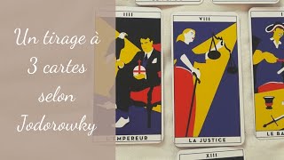 Un tirage à 3 cartes de tarot selon Jodorowsky [upl. by Melosa]