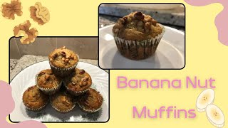 The Best Moist and Delicious Banana Nut Muffins Recipe [upl. by Benedicta]